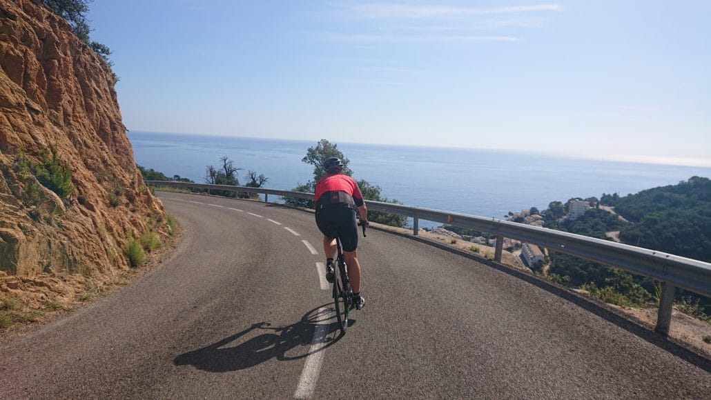 Fietsen langs de Catalaanxe kust