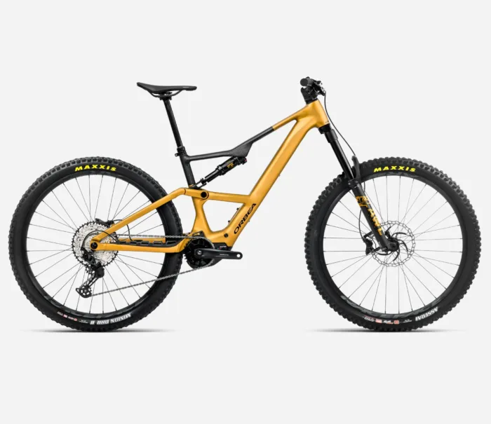Orbea Rise LT H20 (2025) - Bumblebee Yellow - Black (Matt) - zijaanzicht