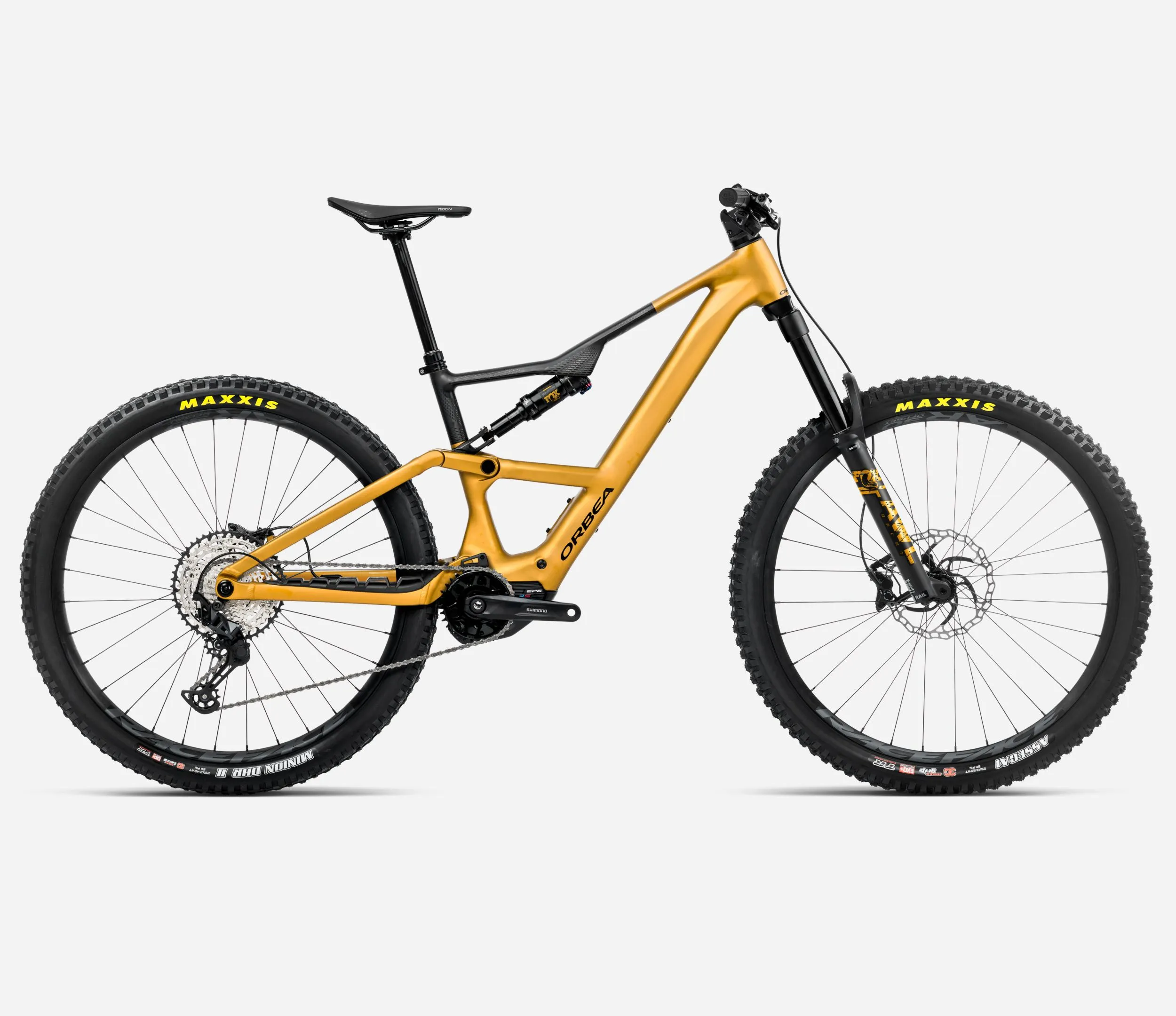 Orbea Rise LT H20 (2025) - Bumblebee Yellow - Black (Matt) - zijaanzicht