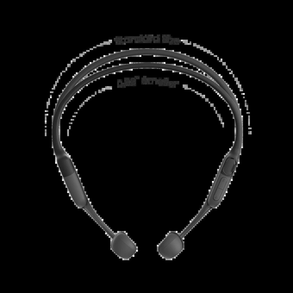 Shokz Open Run USB-C - Mini - Black - Afbeelding 2